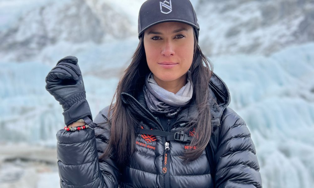 Cesalina Gracie escalou o Monte Everest em maio de 2023