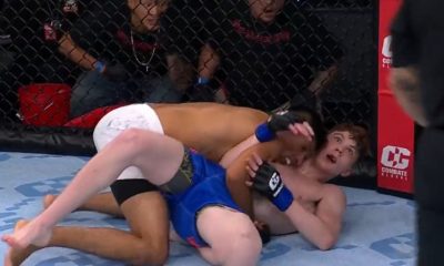 Dylan Reischman fraturou a perna durante luta de MMA