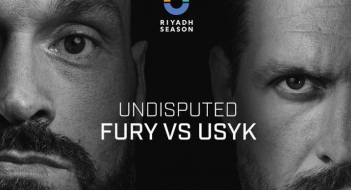 Luta remarcada! Tyson Fury enfrenta Oleksandr Usyk no dia 18 de maio