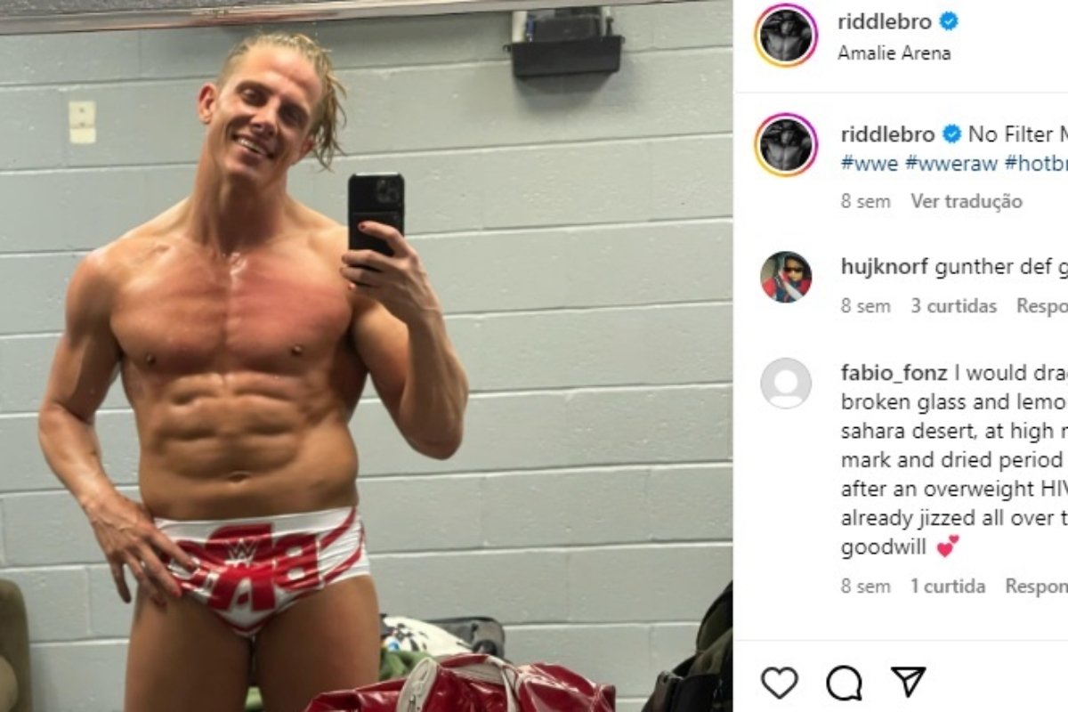 Matt Riddle migrou do MMA para o pro-wrestling