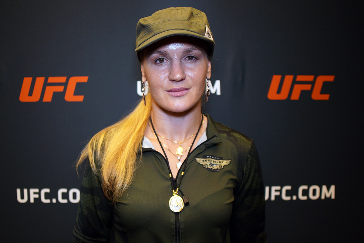 Valentina Shevchenko concede entrevista para a Ag Fight