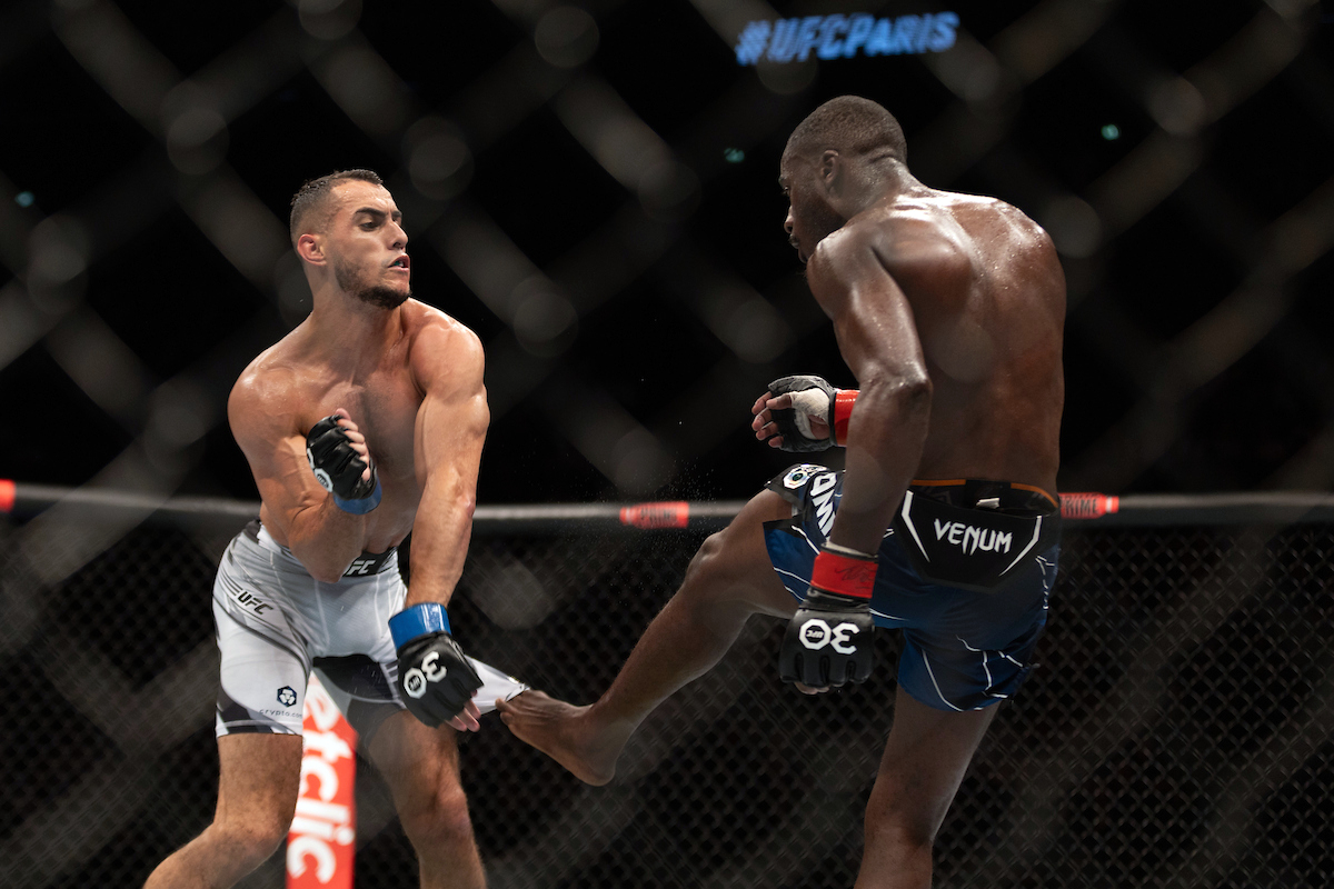 Gomis nocauteou rival no UFC Paris