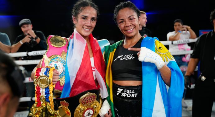Brasileira perde disputa de título mundial, mas entra para história do boxe