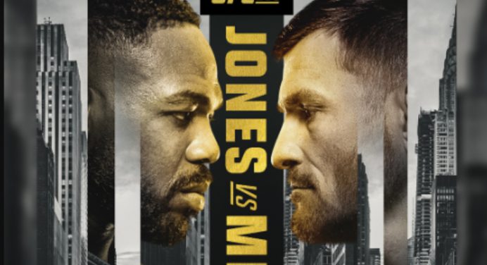 Sem Alex Poatan, pôster oficial do UFC 295 foca na disputa entre Jones e Miocic