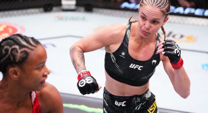 Tainara Lisboa vence duelo brasileiro contra Ravena Oliveira no UFC Vegas