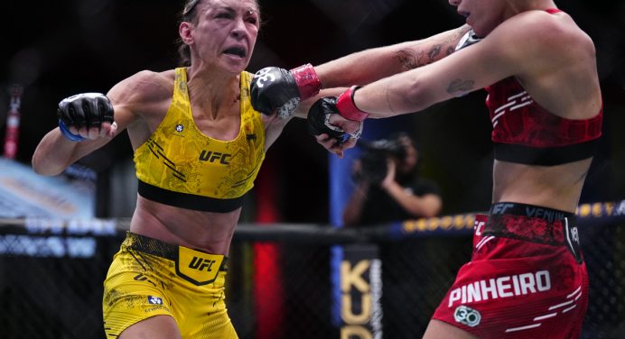 Amanda Ribas analisa vitória sobre Luana Pinheiro no UFC Vegas: “Somos duas guerreiras”
