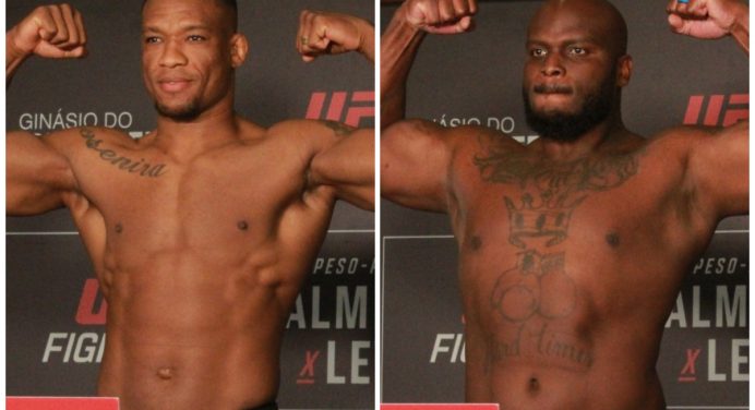 Malhadinho pesa 13 kg mais leve que Derrick Lewis e confirma luta principal do UFC SP