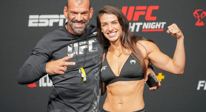 Pai coruja! Megaton aposta em Mackenzie Dern como favorita em disputa de título no UFC 321