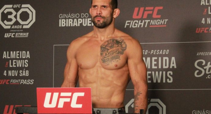 Baixa de última hora! Luta entre Rodolfo Vieira e Armen Petrosyan é retirada do UFC São Paulo