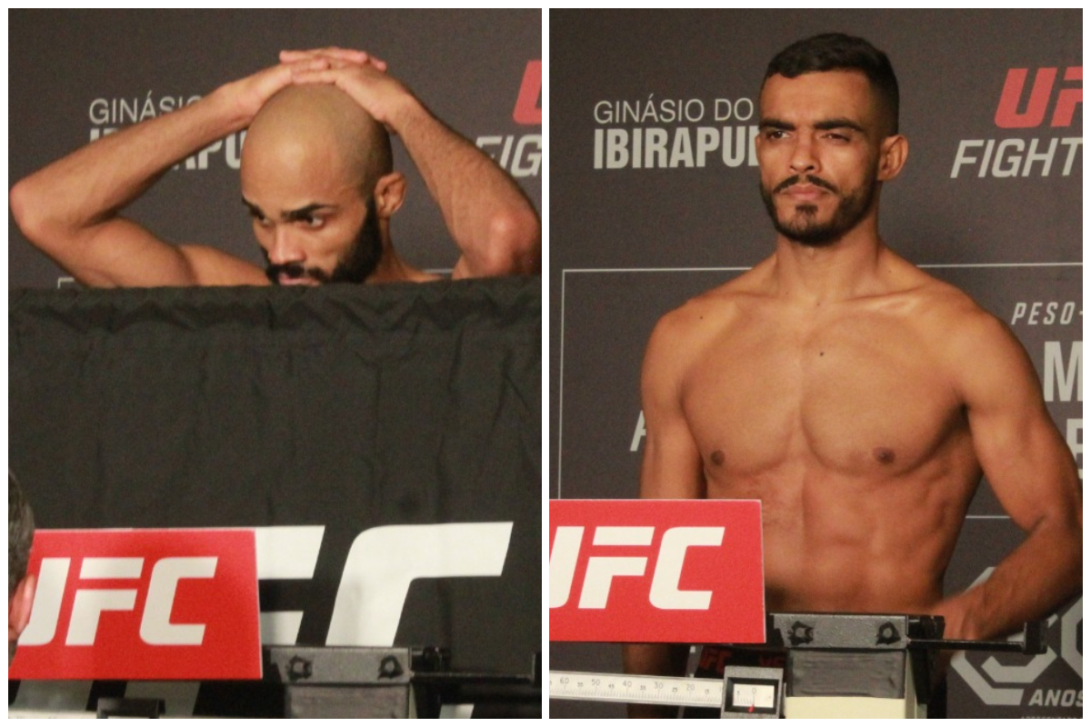 Victor Hugo e Ismael Marreta falharam na balança e foram retirados do UFC SP