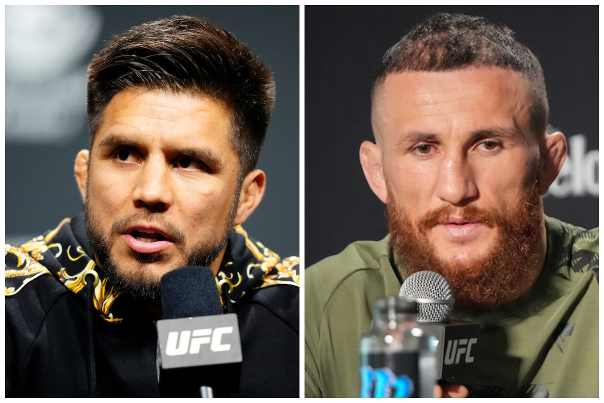 Henry Cejudo e Merab Dvalishvili se enfrentam no UFC 298