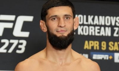 Khamzat Chimaev mudou dos meio-médios para o peso-médio do UFC