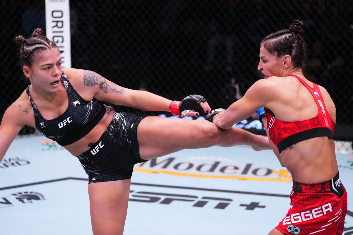 Estratégica, Luana Santos supera cansaço e vence rival suíça no UFC Vegas 83