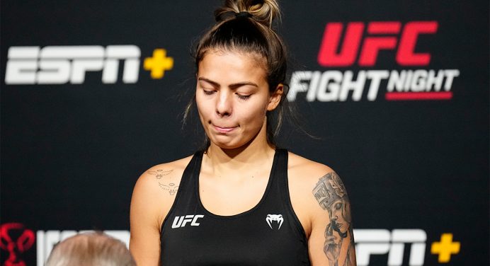 Penalidade! Luana Santos não bate o peso, mas luta é mantida no UFC Vegas