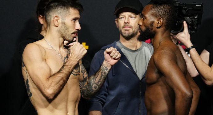 Remarcado! Após cancelamento, Manel Kape e Matheus Nicolau lideram card do UFC em abril