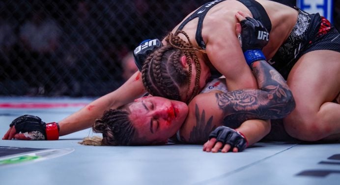 Algoz de Priscila Pedrita admite que tentou “torturá-la” no UFC 297 após polêmica