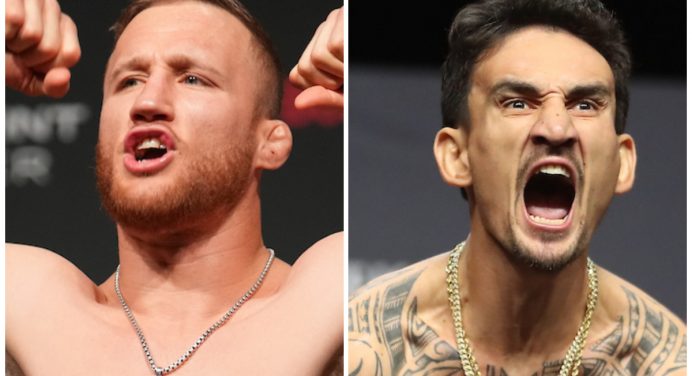 Justin Gaethje abre como favorito para luta contra Max Holloway no UFC 300