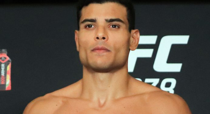 Borrachinha esbanja confiança e promete nocautear Whittaker no UFC 298