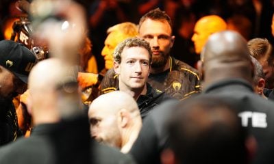 O bilionário Mark Zuckerberg esteve no corner de Alexander Volkanovski no UFC 298.