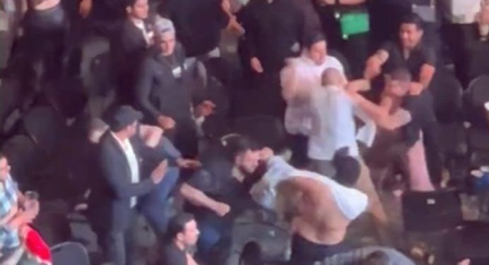 Briga generalizada na torcida ofusca bastidores do UFC México; veja