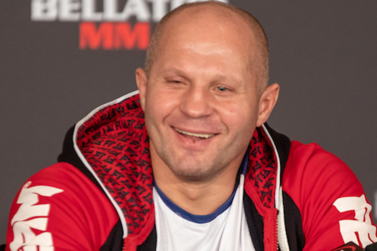 Fedor Emelianenko é um dos melhores lutadores da história do MMA