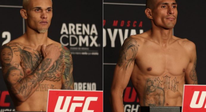 UFC México: Miojo e rival não batem o peso e luta quase é cancelada de novo