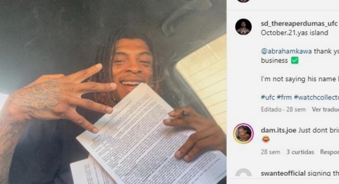 Caso de polícia! Lutador do UFC é preso acusado de agressão nos EUA