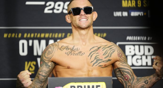 Dustin Poirier bate o peso e confirma luta de despedida contra Max Holloway no UFC 318