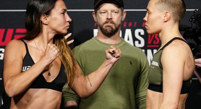 Saiba como assistir o UFC Vegas 89, card liderado por Amanda Ribas vs Rose Namajunas