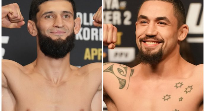 Lobo de volta! Chimaev enfrenta Whittaker na luta principal do UFC Arábia Saudita