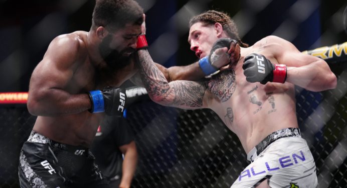 Brendan Allen se vinga de Chris Curtis em revanche eletrizante no UFC Vegas 90