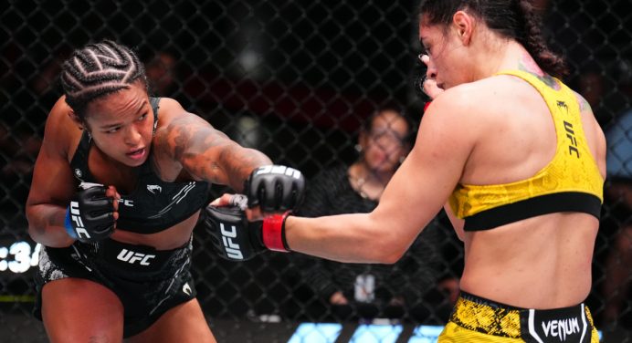 Karine Killer vence Ariane Lipski em duelo de ex-parceiras de treino no UFC Vegas 91