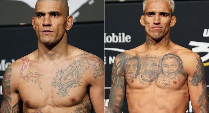 Alex Poatan e Charles do Bronx passam pela balança e confirmam lutas no UFC 300