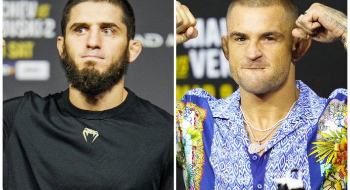 Islam Makhachev surge como franco favorito para duelo com Dustin Poirier no UFC 302