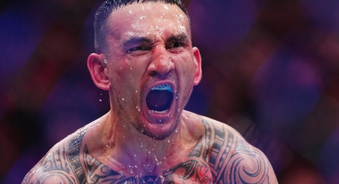 Marcas da guerra! Holloway exibe hematoma na perna após luta com Gaethje no UFC 300; veja