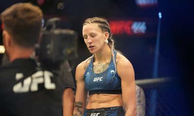Mariya Agapova lamenta derrota para Marina Moroz no UFC 272.