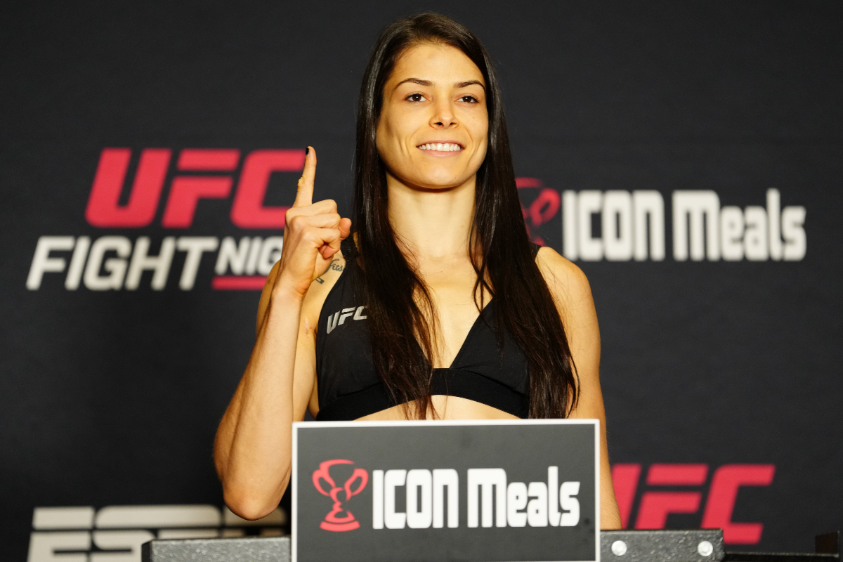 Melissa Gatto abre as portas para competir em duas categorias no UFC: “Mais ativa”