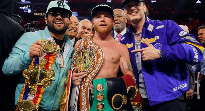 Surpresa! Luta de boxe entre Saul Canelo e Jake Paul é negociada para maio