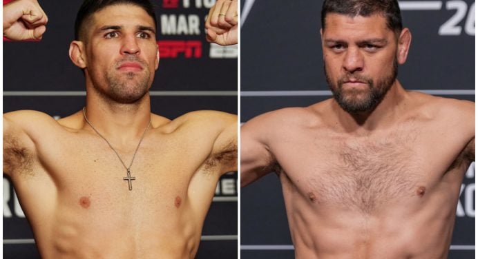 Remarcação! Vicente Luque enfrenta Nick Diaz no UFC 310 em dezembro