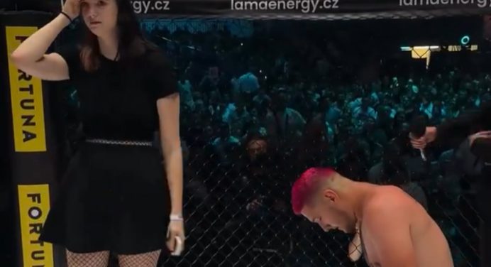 Lutador perde combate e vê namorada rejeitar pedido de casamento