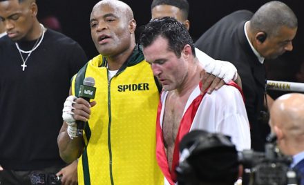 Anderson Silva e Chael Sonnen deixam a rivalidade de lado no Spaten Fight Night
