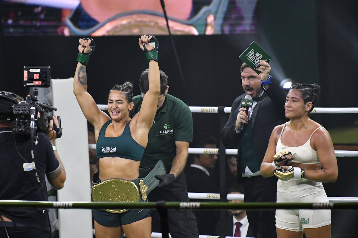 Bia Mesquita brilhou em sua estreia no MMA no Spaten Fight Night
