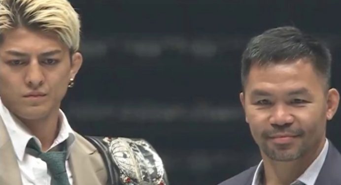 Manny Pacquiao enfrenta campeão do Rizin em luta de exibição no boxe em julho