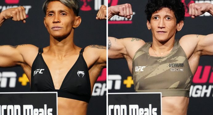 Amanda Lemos e Virna Jandiroba batem o peso e confirmam luta principal do UFC Vegas 94