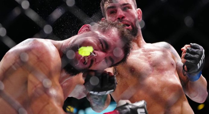 Bruno Bulldog nocauteia de virada e conquista a 4ª vitória seguida no UFC