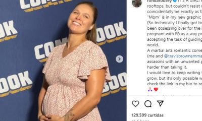 Ronda Rousey anuncia gravidez de segunda viagem