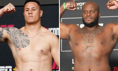 Jhonata Diniz e Derrick Lewis se enfrentam no UFC Canadá.