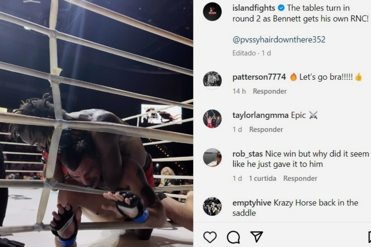 Charles Bennett é um veterano do MMA