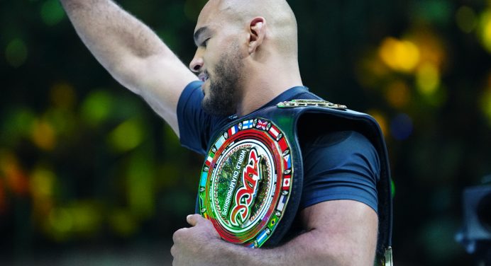 Kaynan Duarte celebra conquista do ouro duplo no ADCC e projeta superluta com Gordon Ryan