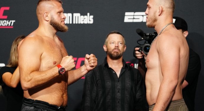 Saiba como assistir o UFC Vegas 95, card liderado por duelo de pesos-pesados europeus